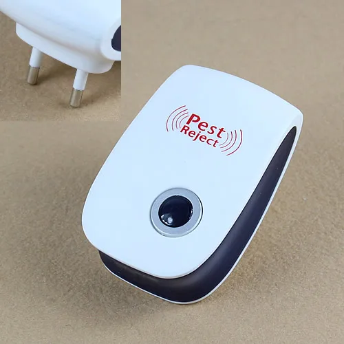 EU Plug Electronic Ultrasonic Anti Mosquito Insect Pest Mouse Repellent Repeller 