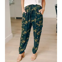 yashangyi Woman Trousers 2019 Summer Camouflage Print Womens Casual Drawstring Pants Pocket Long Pant Pantalons Femme yashangyi Woman Trousers 2019 Summer Camouflage Print Womens Casual Drawstring Pants Pocket Long Pant Pantalons Femme