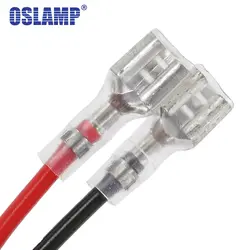 Oslamp 2 шт. H1 светодио дный замена лампы одного диода конвертер Монтажная соединительных линий для фары лампы аксессуары для кабелей