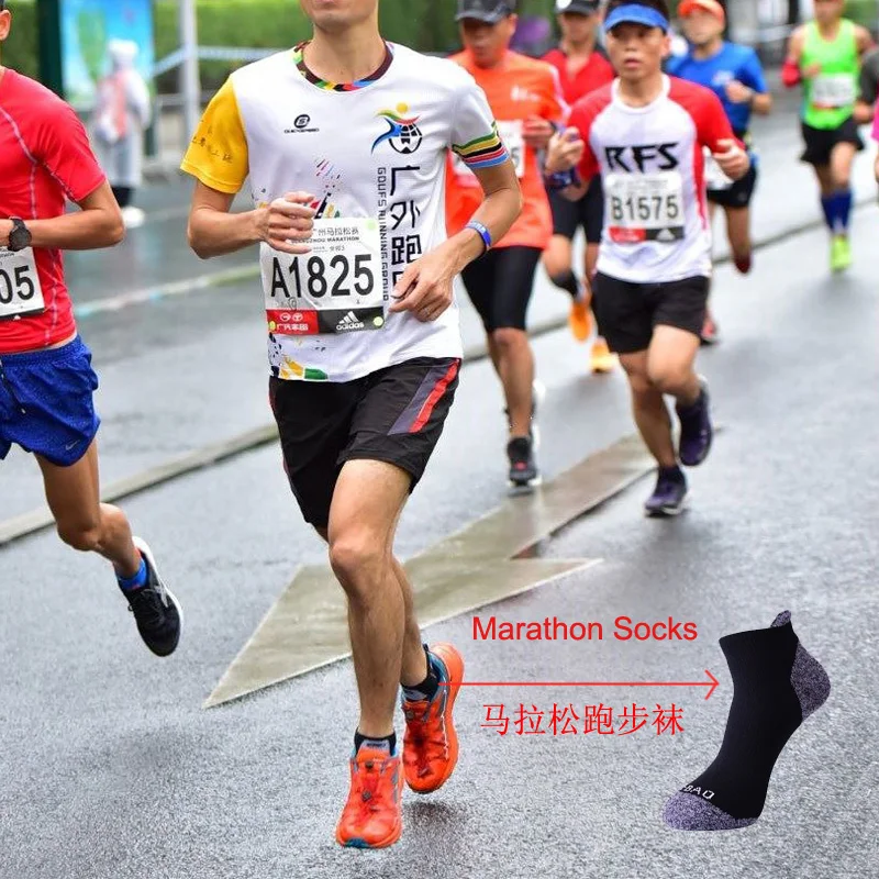 ULTRA-TRI Quick Dry Blister Prevention Trail Running Marathon Socks Outdoor Sports Ankle Sock Men Women