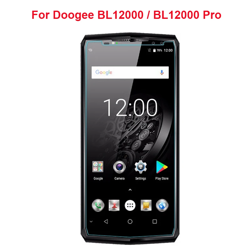 

9H Tempered Glass For Doogee BL12000 Screen Protector Film For Doogee BL12000 Pro 6.0Cover Glass Film Easy To Install Phone Film