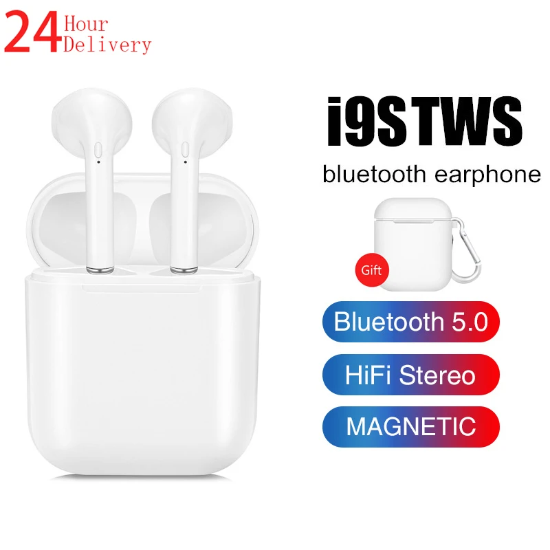 

I9s tws i7s tws headset wireless Bluetooth headset wireless headset Bluetooth 5.0 earbuds for Xiaomi iphone mobile phone white