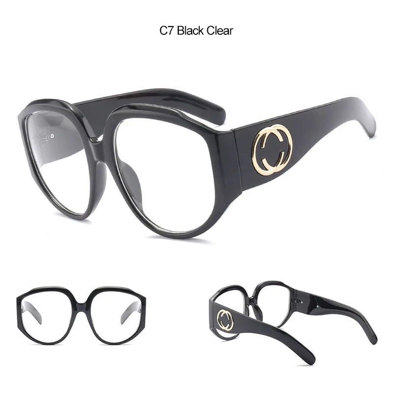 2018 Square Oversized Women Sunglasses (20)