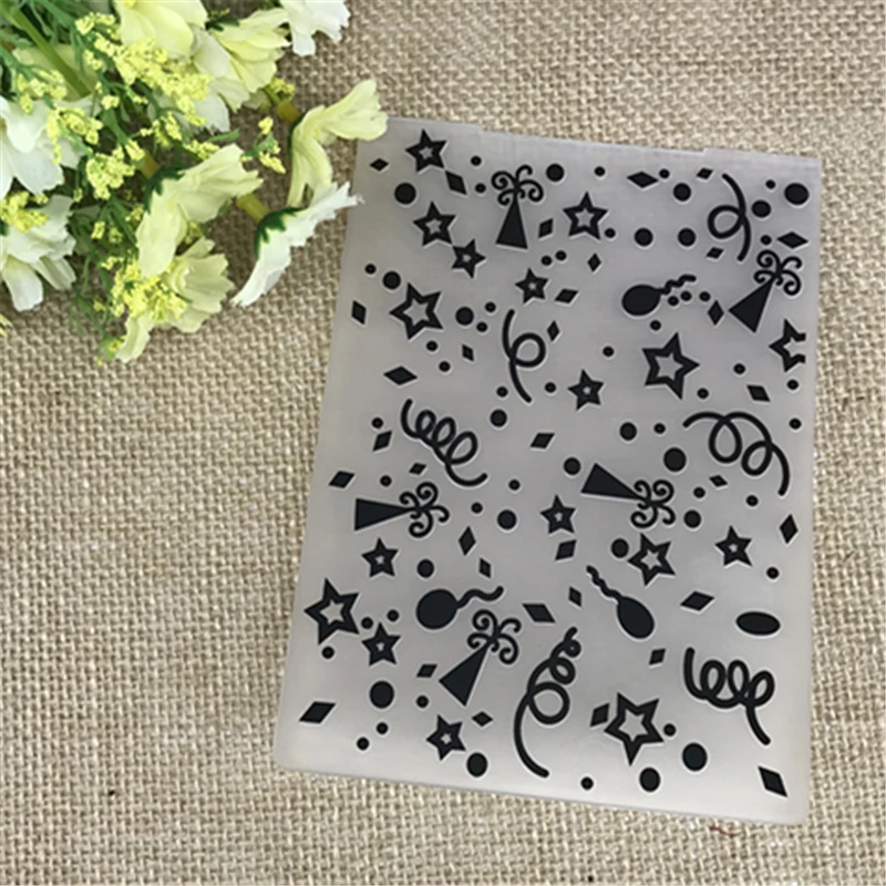 Plastic Embossing Folder party holiday scrapbook album card packing decoration cutting dies paper craft plastic embossing folder,embossing folder