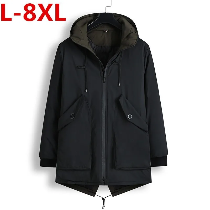 new Plus size 8XL 7XL 6XL Men Winter Jacket Warm Male Coats Fashion Thick Thermal Men Parkas Casual Men Branded Clothing Large new Plus size 8XL 7XL 6XL Men Winter Jacket Warm Male Coats Fashion Thick Thermal Men Parkas Casual Men Branded Clothing Large
