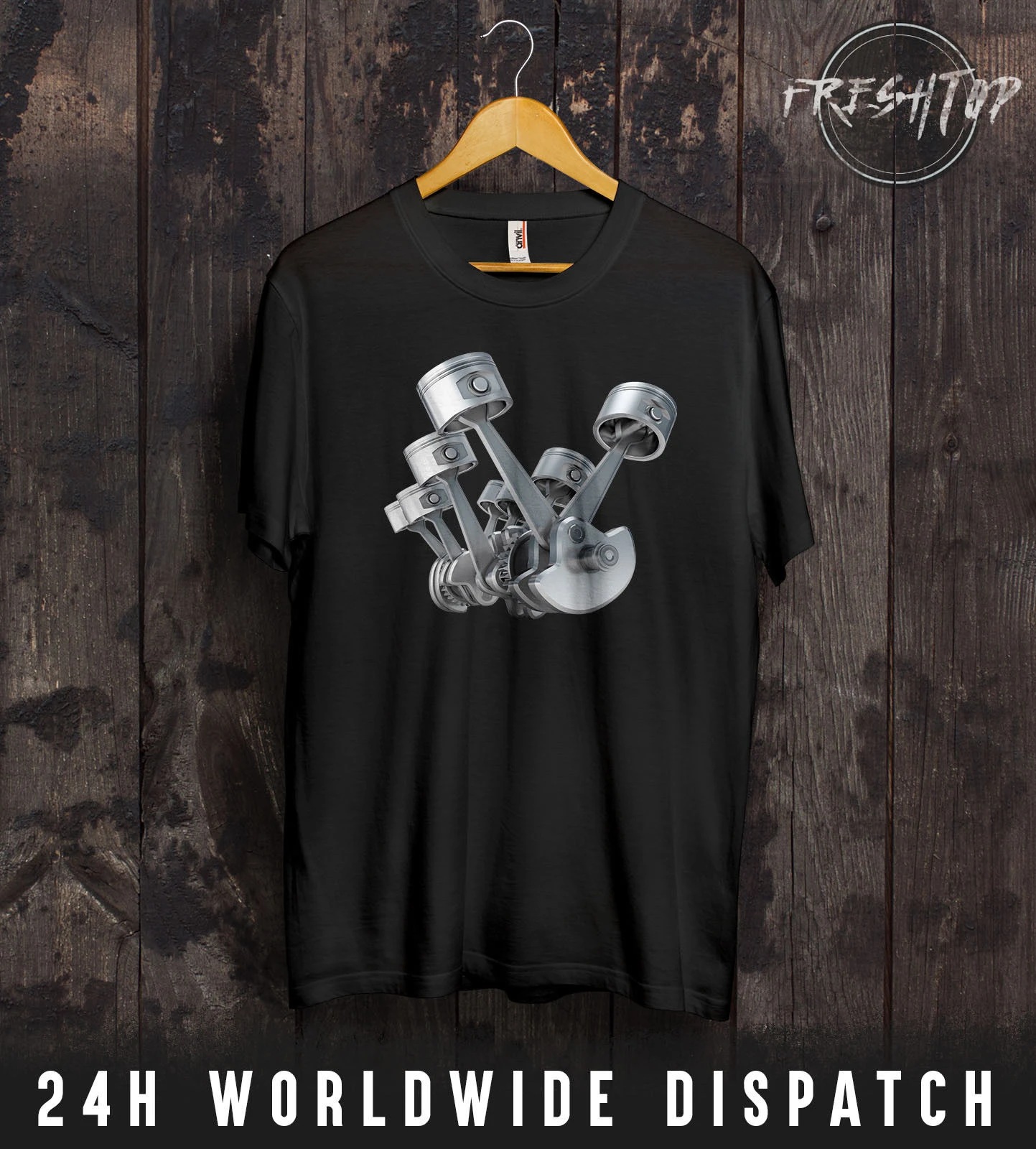 Print Men T Shirt Summer Engine Pistons Cylinders T Shirt Car Mechanic Motor Parts Engineer Gift Present T Shirt T Shirts Aliexpress