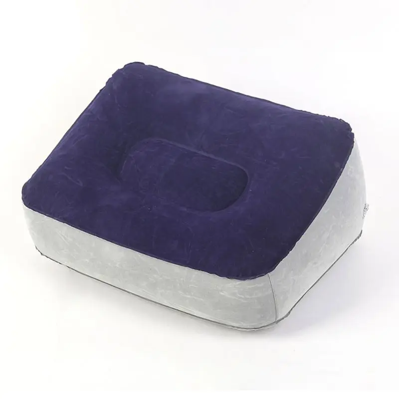 37x30x20cm Inflatable Travel Foot Rest Portable Pillow Feet Cushion Footrest Relax for Airplane Travel