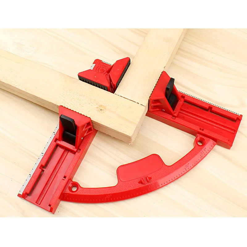 

Plastic Right Angle Clamp 90 Degree Woodworking Ruler Picture Photo Frame Square Clamp Clip Holder QJS Shop