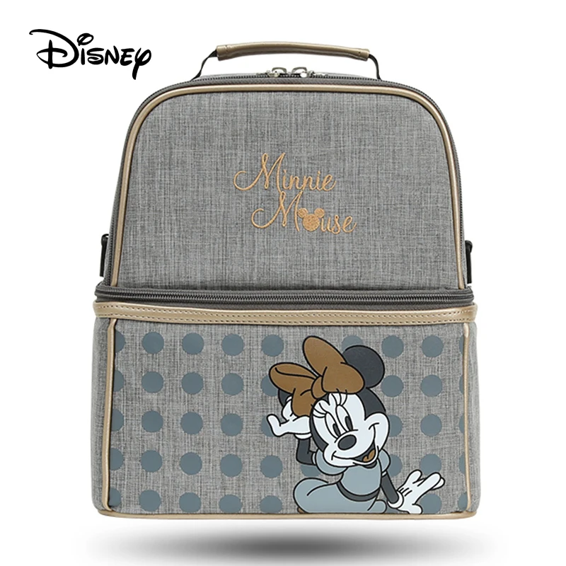 

Disney diaper bag mummy bag baby bags for mom Handbag bottle diaper maternal and child package diagonal cross-back milk bag