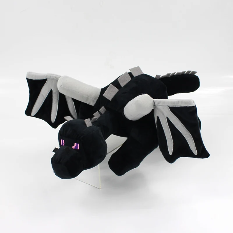 65 см Эндер Дракон плюшевая кукла мягкая черная PP Хлопок Эндер Дракон игрушки