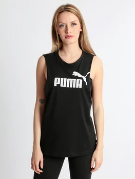 

PUMA-sport tank top black cotton