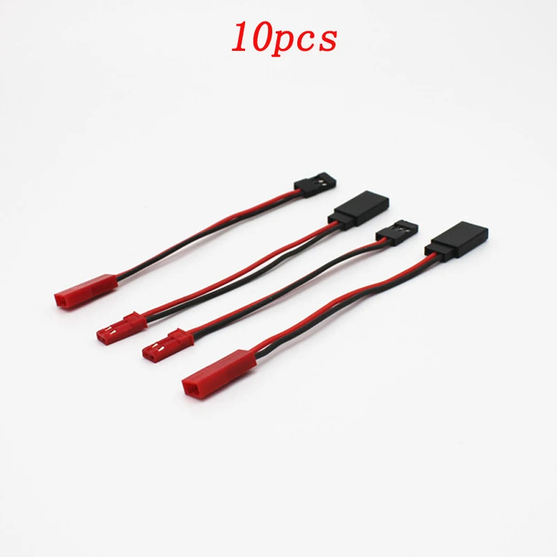 10pcs RC Model DIY Electric Battery Charger Connector JST Female to JR Male Convertion Cable Length 100mm Connection Adapter|Parts & Accessories| | - AliExpress