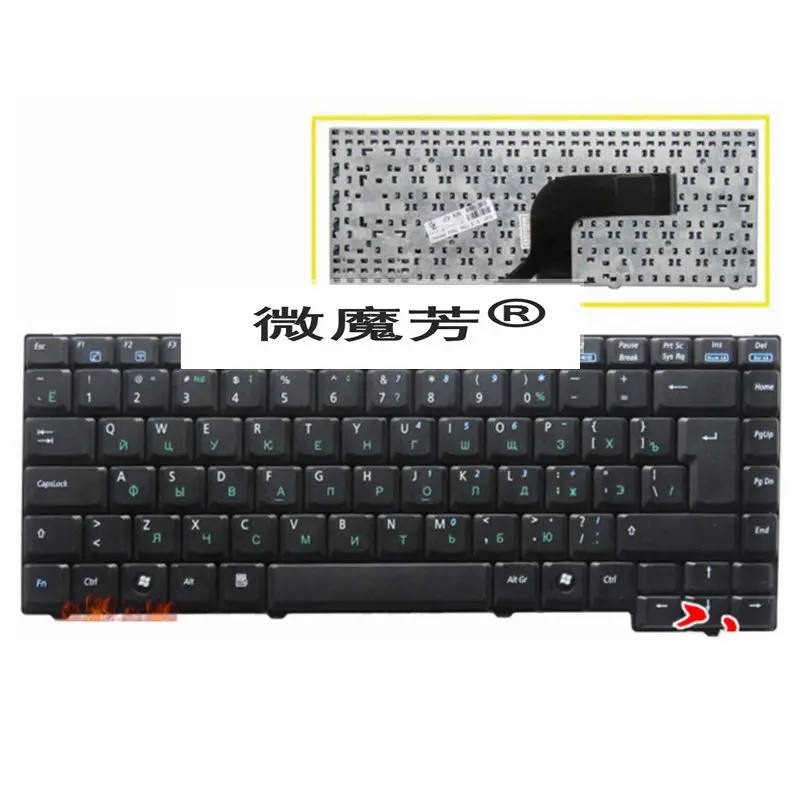 Русская новая клавиатура для ноутбука ASUS X50 X50C X50V X50R X50N X50M RU | Компьютеры и офис