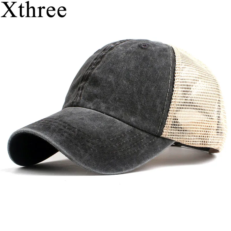 Xthree أزياء المرأة شبكة قبعة بيسبول للرجال الصيف كاب snapback قبعة للنساء العظام غورا casquette قبعة أنيقة على الموضة Xthree أزياء المرأة شبكة قبعة بيسبول للرجال الصيف كاب snapback قبعة للنساء العظام غورا casquette قبعة أنيقة على الموضة