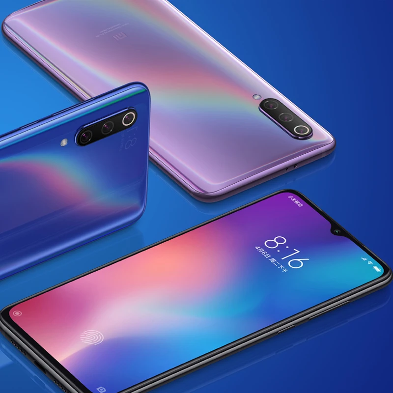 Глобальная ПЗУ Xiaomi mi 9 mi 9 8GB 128GB Смартфон Snapdragon 855 Octa Core 6,3" 1080 P AMOLED дисплей 48MP Тройная камера