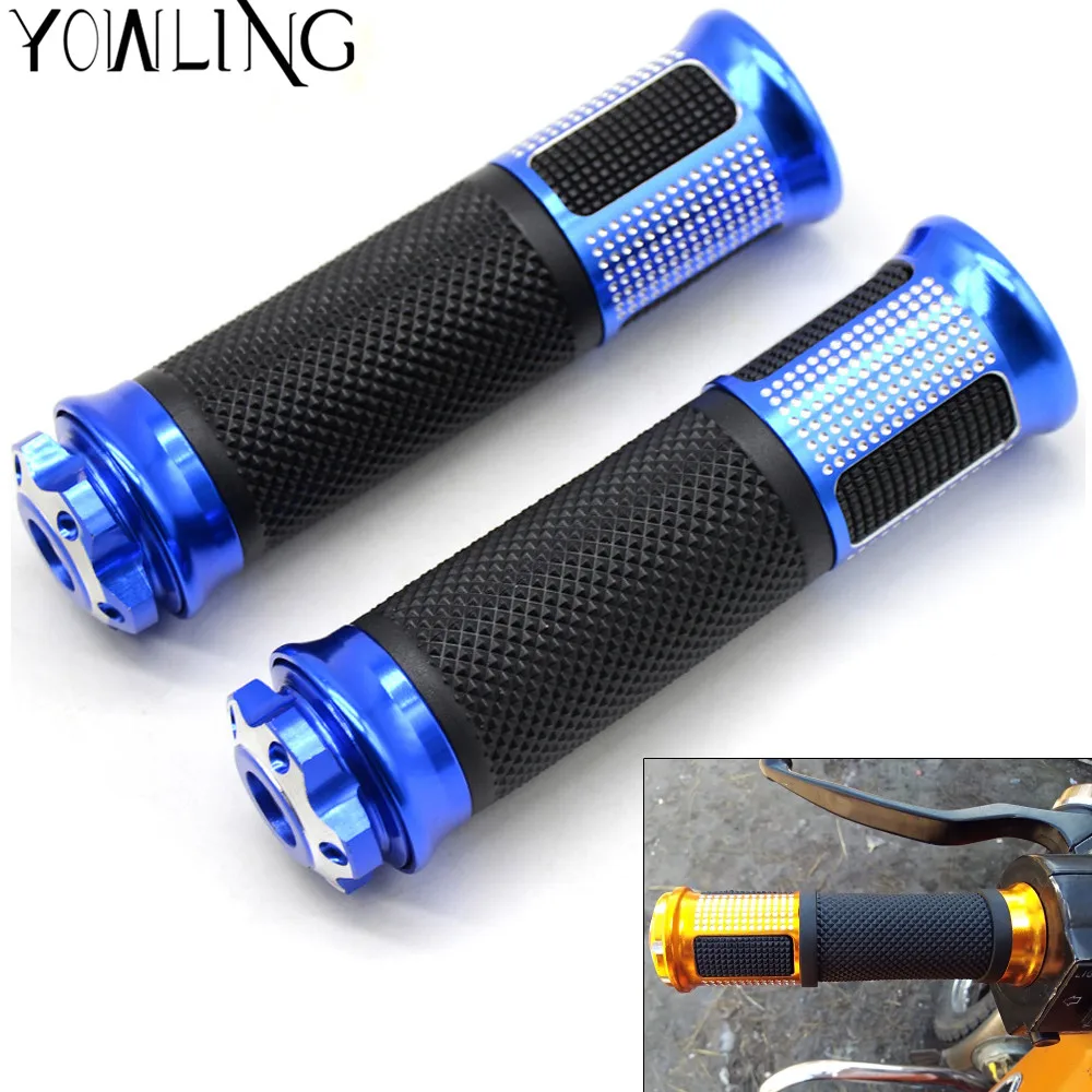 Universal Motorcycle Handle Grips Aluminium Alloy Non slip Handlebar