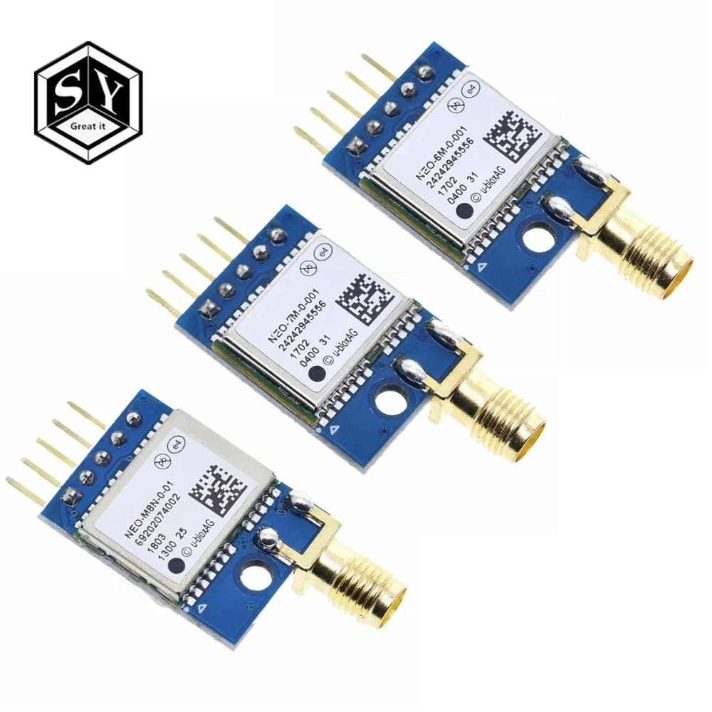 

NEO-6M NEO-7M Double Sided GPS Mini Module NEO-M8N Satellite Positioning Microcontroller SCM MCU Development Board for Arduino
