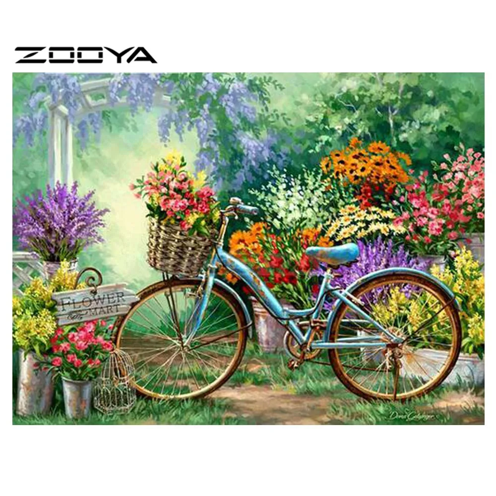ZOOYA продажи алмазной вышивки DIY Алмазная картина мозаика картины Стразы пейзаж