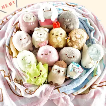 

Corner Animal Cartoon Plush Doll Beads Hanging Pendant Backpack Ornaments