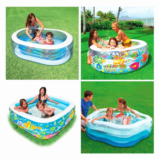 de alta calidad de bebe piscina inflable piscina jardin de familia piscina infantil juego de adultos bebe piscina de agua c01 en piscinas de la madre