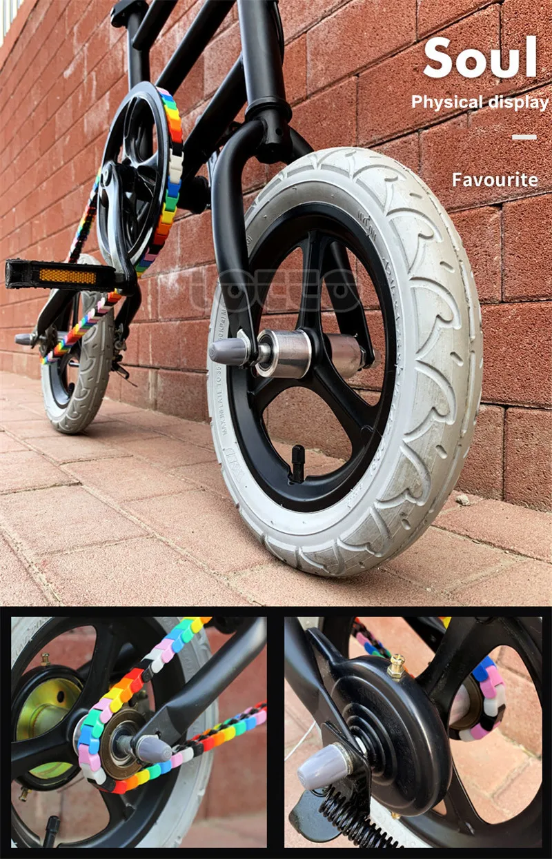 Top Creative 12" Road Bike Bicycle BMX Mini Bike Park Transit Vehicles Ultra light Leisure Street Cycling Not Folding Bicicleta 3