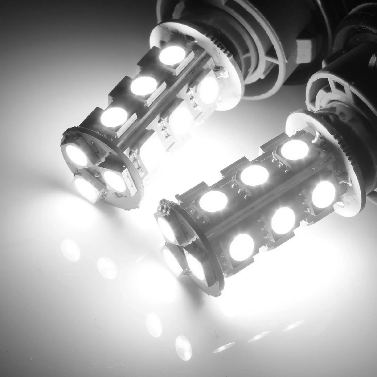 ANGRONG 2 белый 18 LED 581 BAU15S PY21W указатель поворота Задний индикатор передний свет 12V