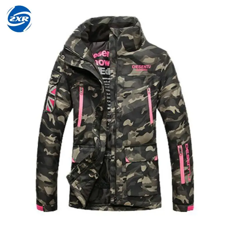 Women Windproof Waterproof Ski Camo Jackets Winter Warm Outdoor Sport Snow Skiing Female Hiking Coats Women Windproof Waterproof Ski Camo Jackets Winter Warm Outdoor Sport Snow Skiing Female Hiking Coats