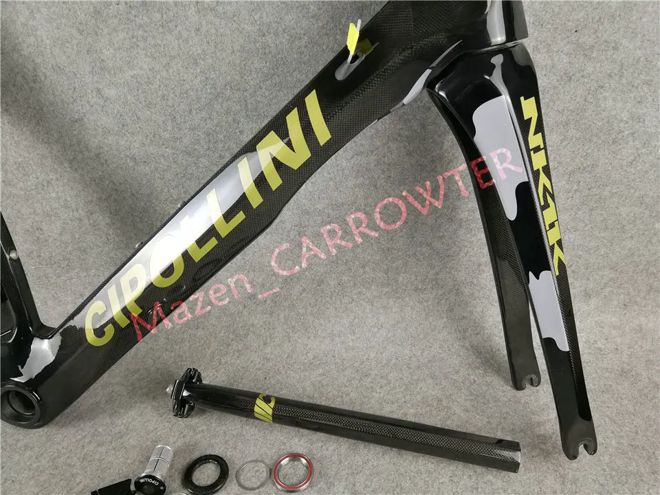 T1000 3 K/1 K CARROWTER велосипед серый камуфляж Cipollini NK1K карбоновая рама для шоссейного велосипеда с BB68/BB30 матовая/глянцевая