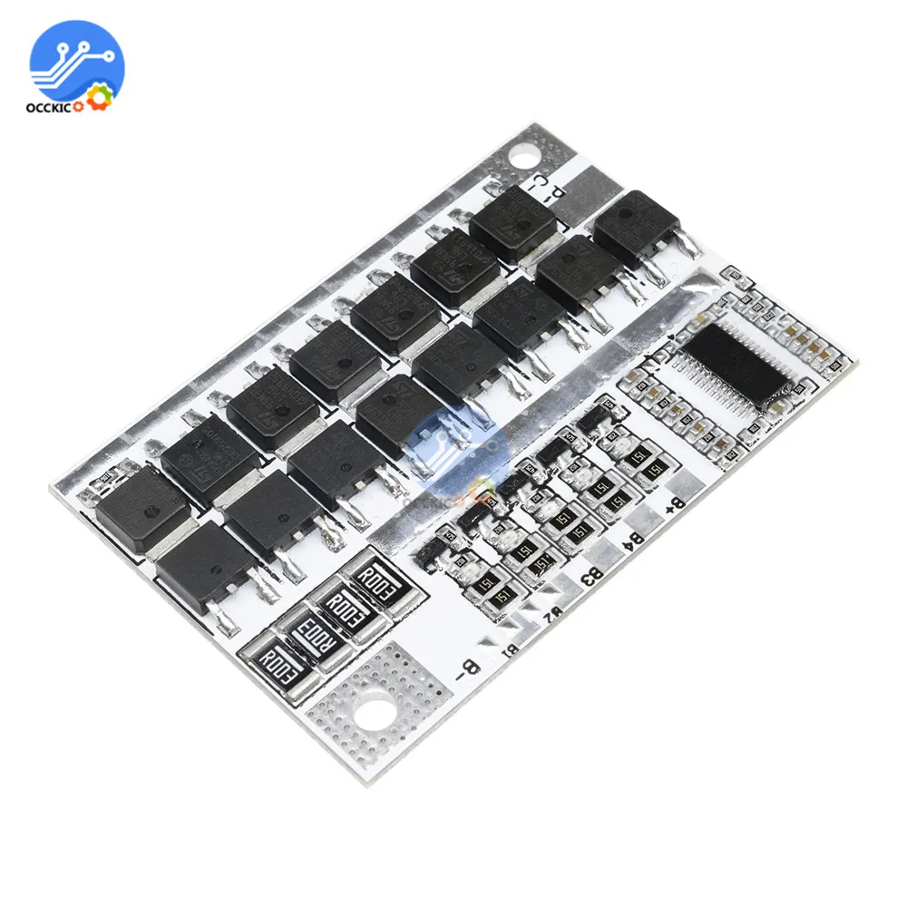 BMS 3S 4S 5S 12V 16 8 V 21V 100A 18650 Литий Батарея защиты плата Перезаряжаемые PCB платы
