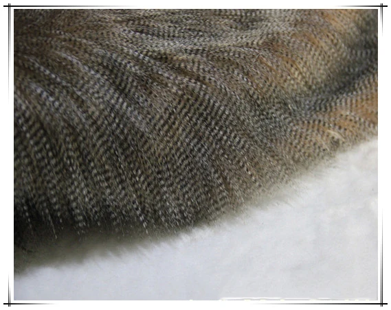 Высокое качество павлиньи перья искусственный мех Ткань, ручной работы меховой воротник шарф материал, 20*80 см/шт