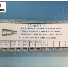 1 комплект из нержавеющей стали Хронограф привод в тип кнопки/часы толкатель