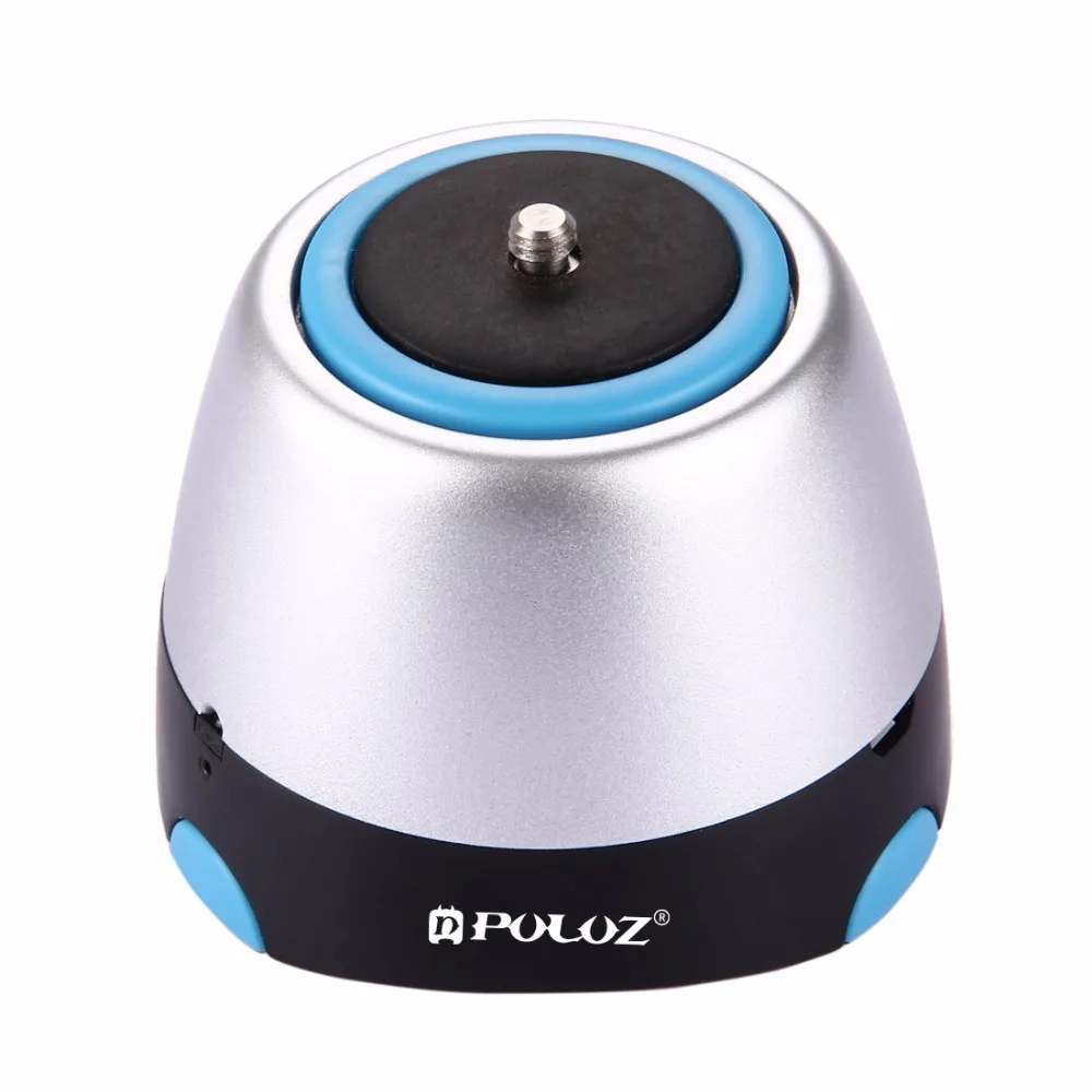 Graus de Rotação Cabeça com Controle Estabilizador para Iphone Puluz Panning Rotação Panorâmica Tripé Remoto Câmeras Gopro Dslr 360 - Image 3