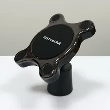 Беспроводное многофункциональное зарядное устройство 7,5 Вт для мобильного телефона с магнитной присоской, беспроводное зарядное устройство для iPhone8/X, Прямая поставка