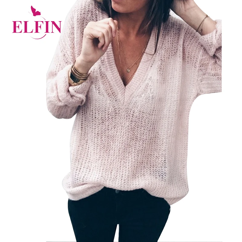 

Plus size s-5xl women sweater thin pullover V Neck loose casual 2018 early Autumn sweaters pullover female clothing WS9404R