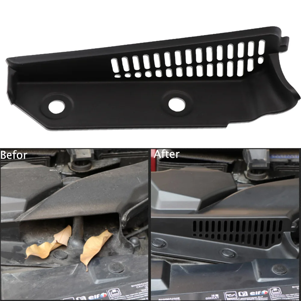 

For Renault Kadjar Car-Styling Accessories Car Engine Air Outlet Protective Cover Air Intake Vent Trim Sticker Decoration Cover