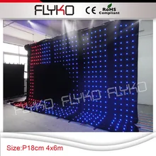 P180mm 4x6 m FLYKO led light bar led video