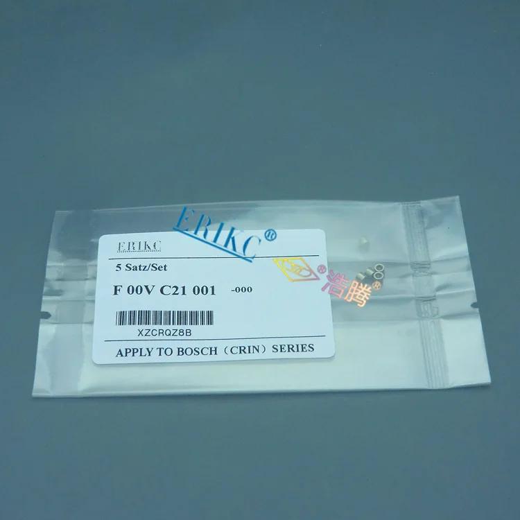 ERIKC injector valve seat F00VC21001, FOOVC21001, BALL SEAT F 00V C21 001 (4)