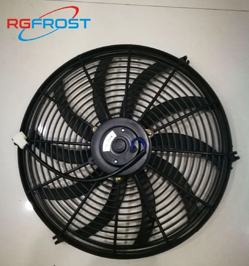 RGFROSTAutoACfan12vCurvedBladeRadiatorFan16ForUniversalCar