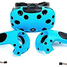 5 компл. силиконовый чехол для VIVE VR виртуальной реальности Гарнитура освещение синий