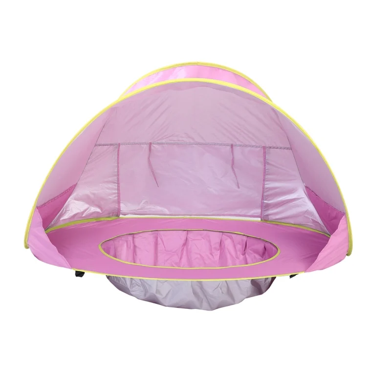 

UV-protecting Sunshelter with Pool Tent Summer Beach Waterproof Awning Tent Children's Tent Kids Small House