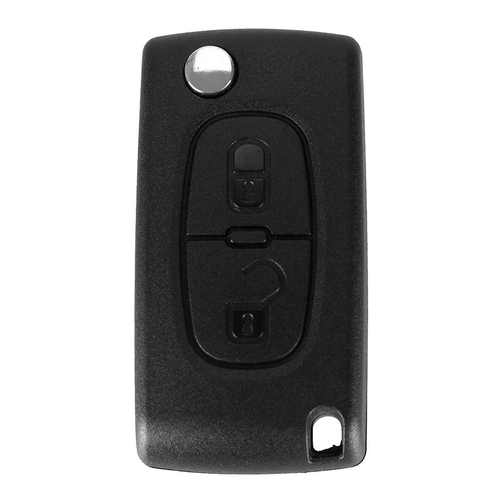 KEYYOU дистанционный ключ чехол для peugeot 207 307 308 407 607 807 для Citroen C2 C3 C4 C5 C6 Флип Складной Корпус для автомобильного ключа 2/3/4 кнопки