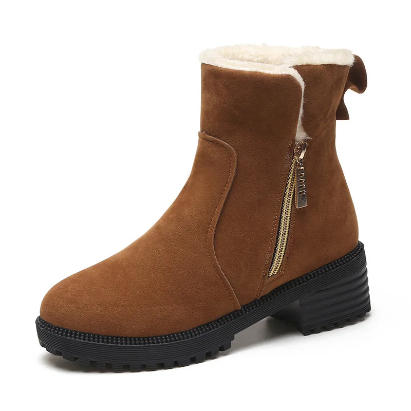 MCCKLE-Women-Short-Plush-Insoles-Heated-Warm-Winter-Snow-Boots-2017-Female-High-Quality-Fashion-Zip