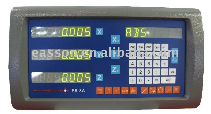 High quality EASSON ES-8A 3axis digital readout DRO for mill lathe EDM machine цена High quality EASSON ES-8A 3axis digital readout DRO for mill lathe EDM machine цены онлайн