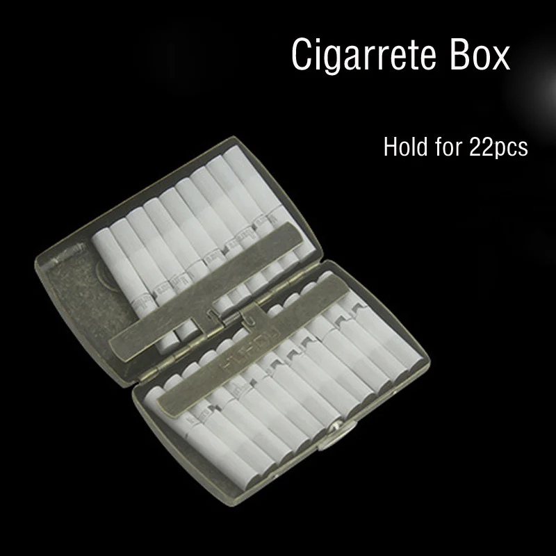 Ретро металлическая медная сигаретная коробка для IQOS чехол картридж 2 4 Plus 22 шт.