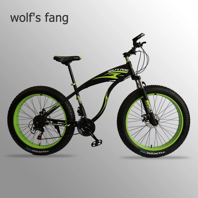 Фэтбайк wolf's fang горный велосипед 21 скорость дорожные велосипеды мужские