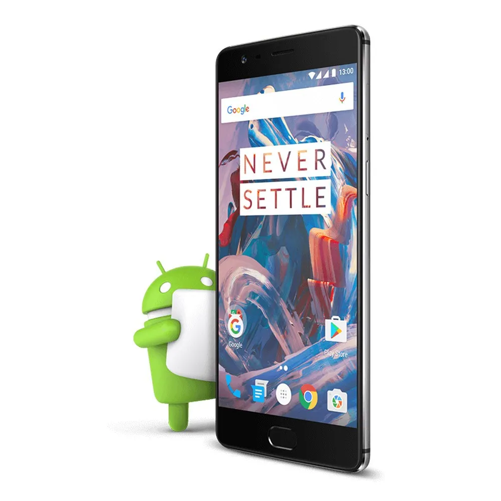 Глобальная прошивка Oneplus 3T 4G LTE сотовый телефон Snapdragon 821 Android 6 0 5 "FHD Гб RAM 128 ГБ ROM