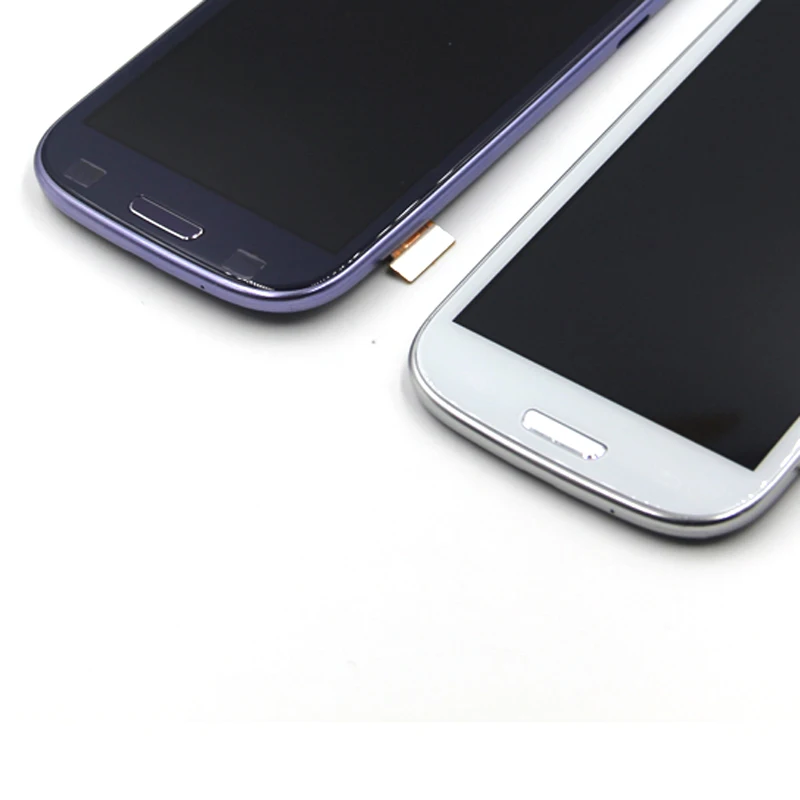 ЖК дисплей в сборе с сенсорным экраном и рамкой для Samsung Galaxy S3|Экраны мобильных