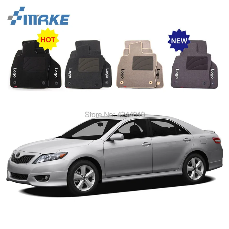 

For Toyota Camry Car Floor Mats Front Rear Carpet Complete Set Liner All Weather Waterproof Customized Car Styling