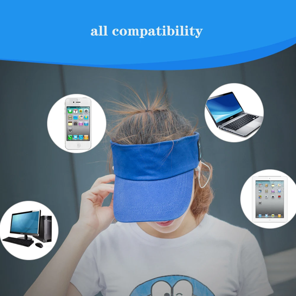 Summer Sunlight Bluetooth Headphone Hat Cool Fastion Earphone Hats font b Sport b font font b