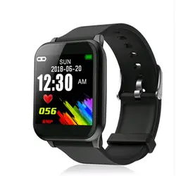 Смарт-часы Z02 Цвет Экран Спорт Шагомер монитор сердечного ритма нажмите сообщение для iOS Android Фитнес трекер Браслет